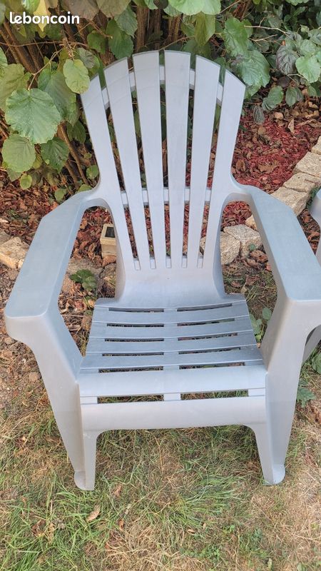 4 fauteuils jardin état neuf (image 3)