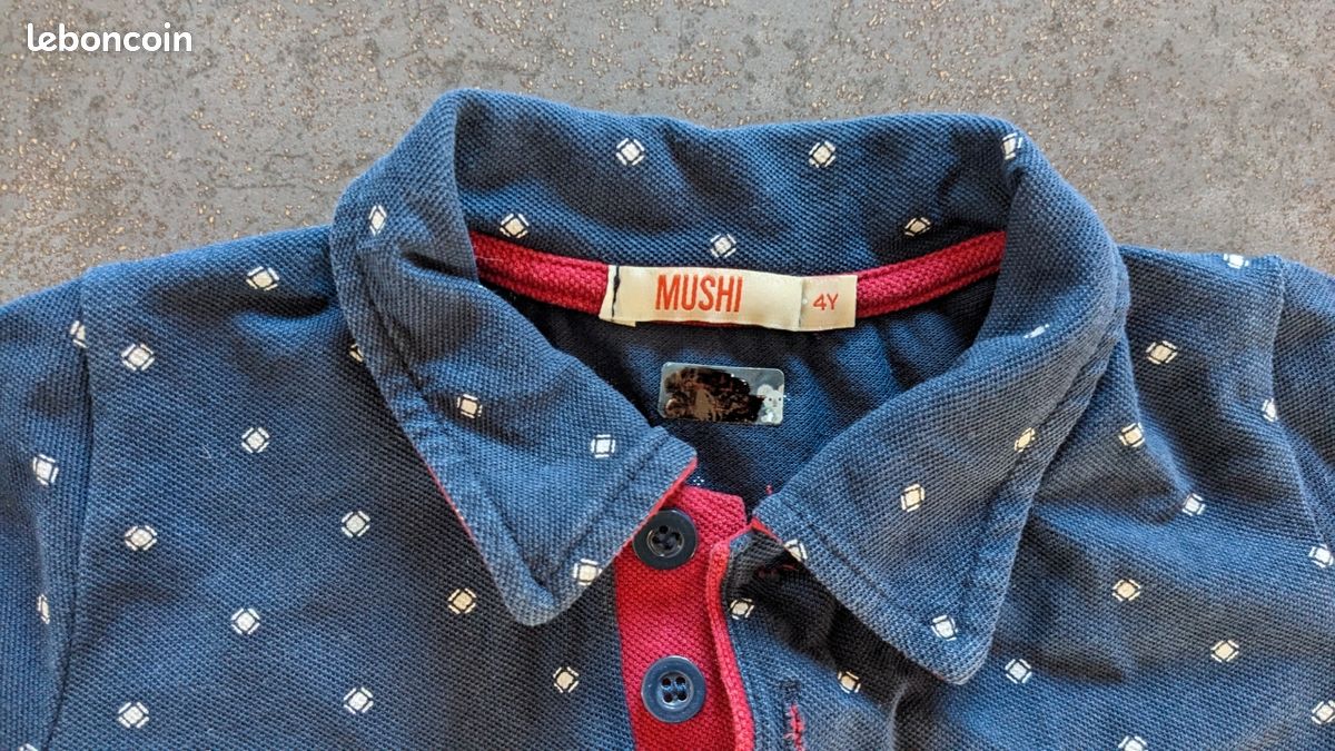 Polo enfant MC Mushi 4ans (image 3)