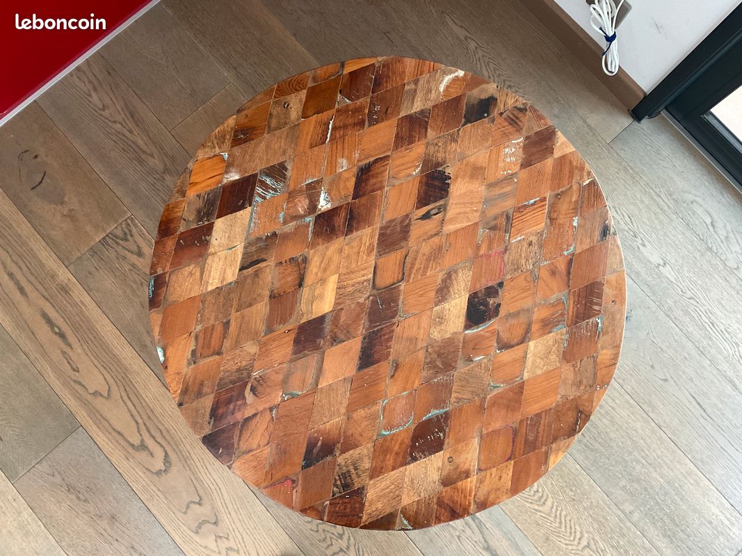 Table basse style industriel (image 4)