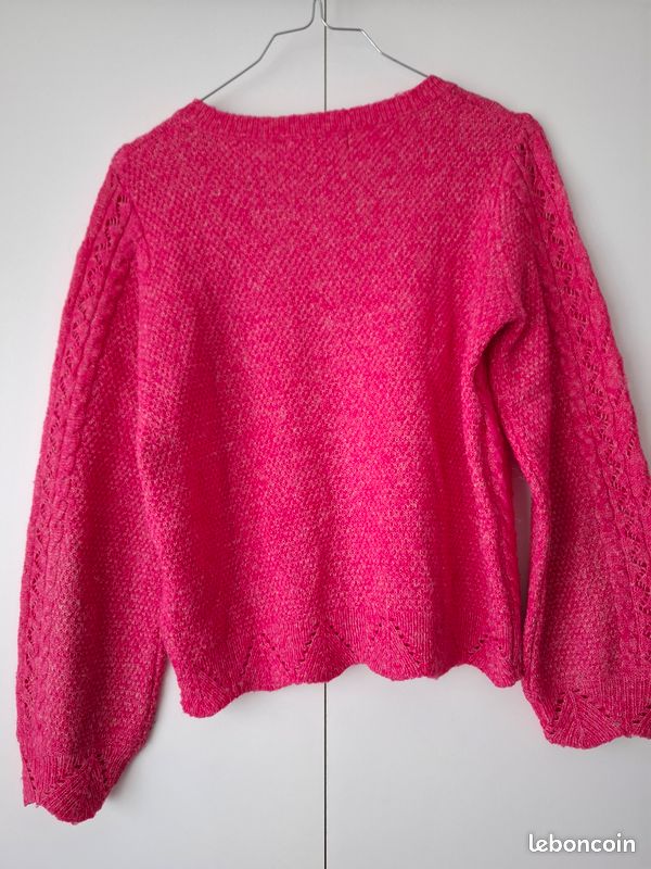 Pull rose fuchsia Camaïeu (image 4)