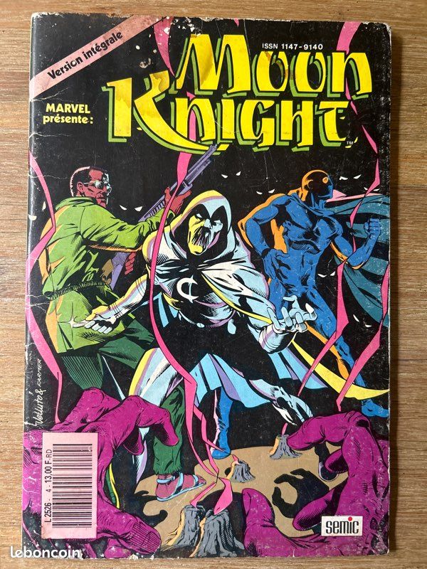 Moonknight numéro 4 Marvel comics Semic (image 1)