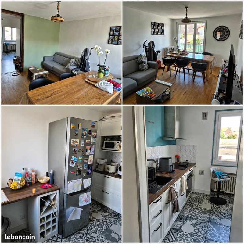 Appartement 3 pièces 57 m² · à Roanne · 57 m² · 90 000 €