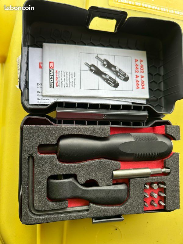 Coffret Tournevis Dynamométriques MOB - 42 Pièces, Modèle EB007 - Neuf Dans Sa Boîte