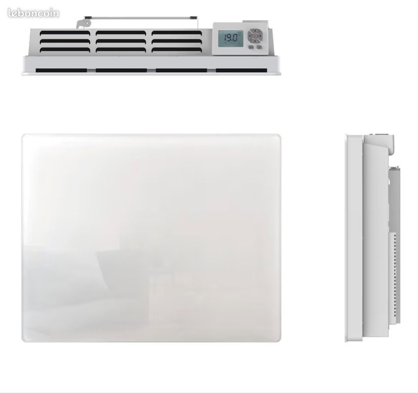 Kalia Elektrische radiator met droge inertie, keramiek, lcd-display, 2000 W, POWELL NF