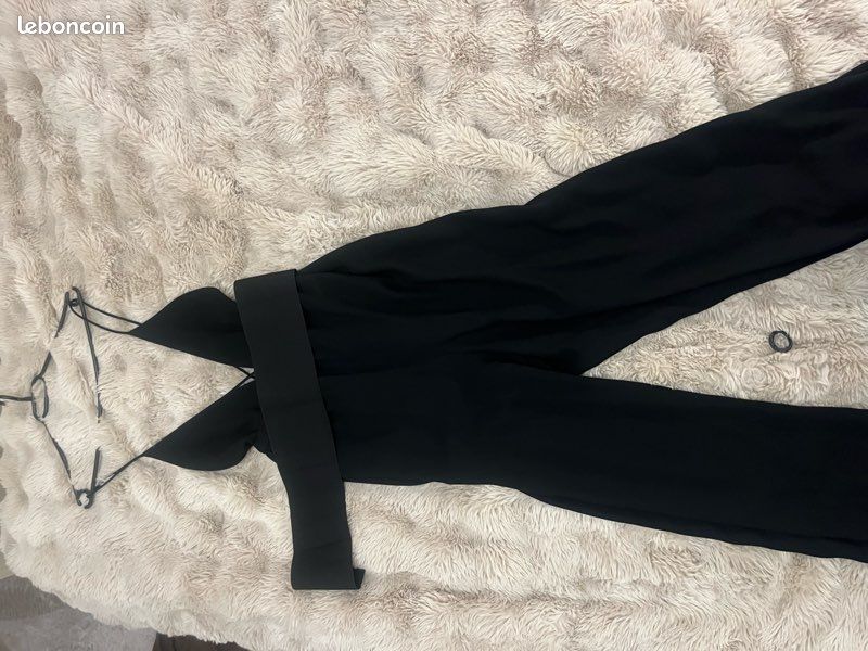 Combinaison Zara Noire, Taille 38 (M), Bustier, Sans Manches, Soirée, Neuve étiquettes