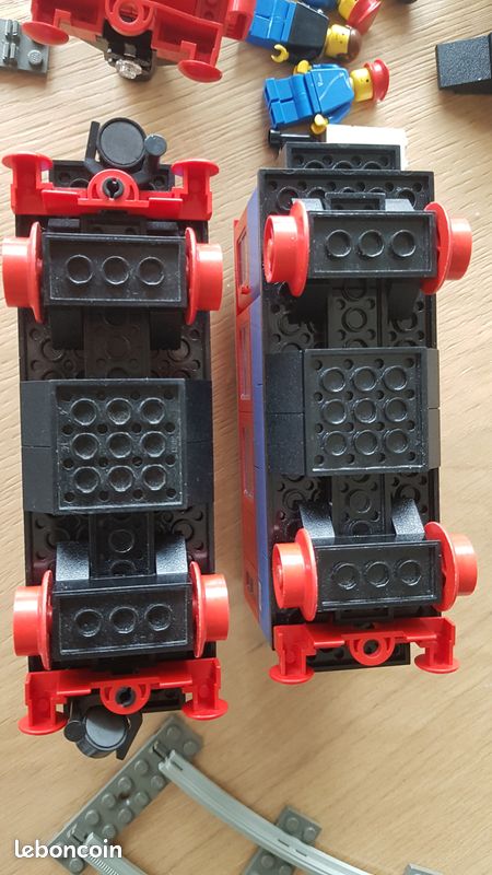 LEGO 7715 - train "Push-Along Passenger Steam Train" 1985 (image 11)