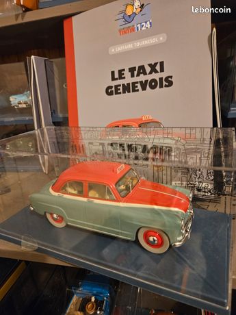 Voiture Tintin 1/24 - Taxi Genevois - La boutique en ligne: Jouets