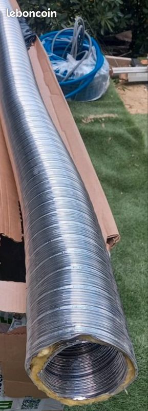 Conduit vmc insonorisé semi rigide aldes diamètre 125 3m (image 1)