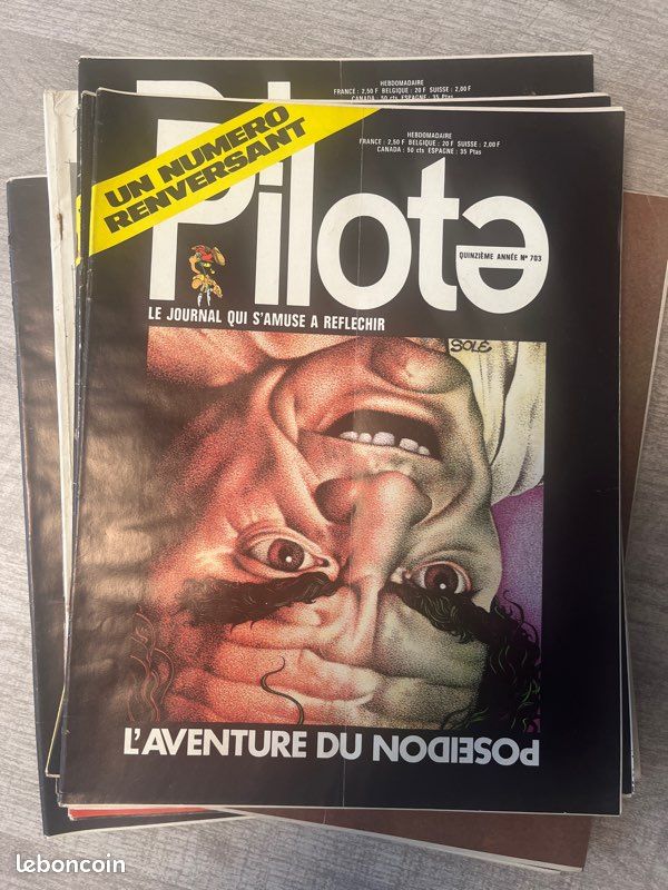 22 magazines de BD « Pilote ». Année : 1973 (image 6)