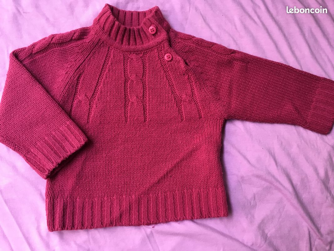 Pull fille 12 mois (image 1)