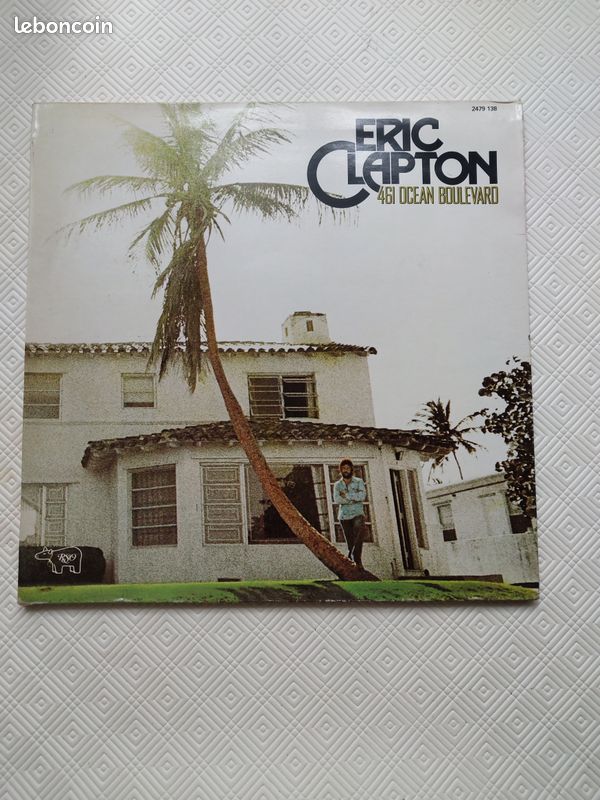 Disque vinyl 33T Eric Clapton 461 Ocean Boulevard (image 1)