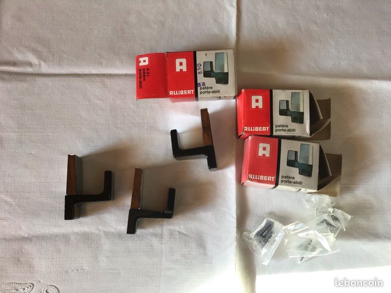 Accessoires salle de bain vintage ALLIBERT neufs Années 70 - Ameublement