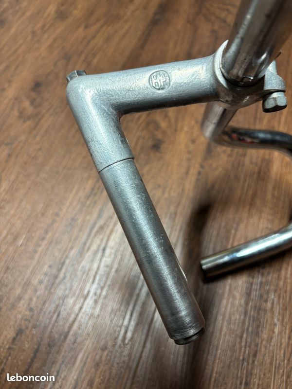 Guidon Complet Vélo De Route PIVO - Vintage / Old Bike - Fabriqué En France