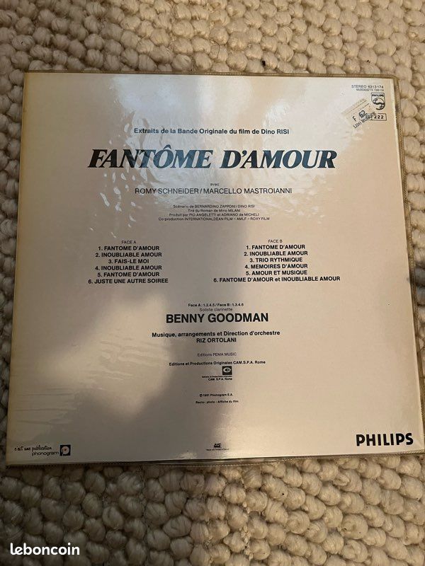 Vinyle à l’unité - fantôme d’amour (image 2)