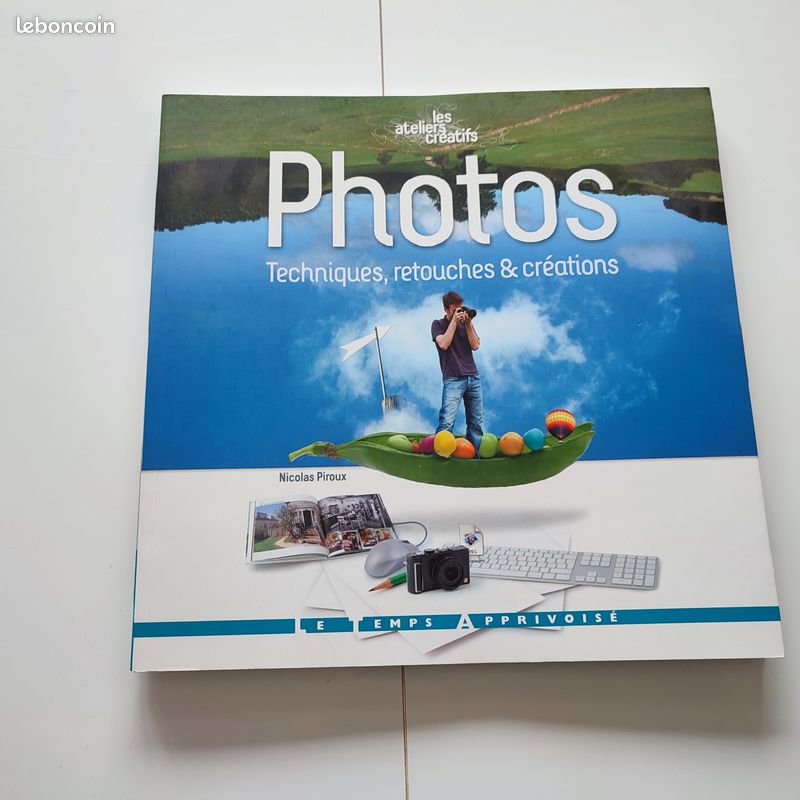 Livre : Photos, techniques, retouches & créations (image 1)