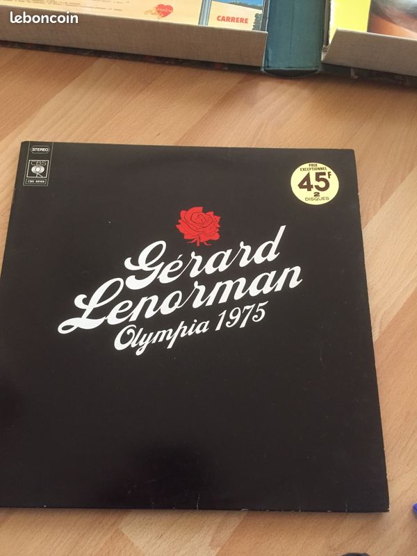 3 disques 33 tours et 2 disques 45 tours GÉRARD LENORMAND (image 3)