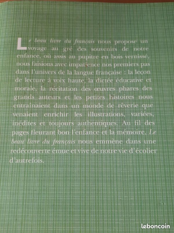 Livre "le beau livre du français" (image 9)