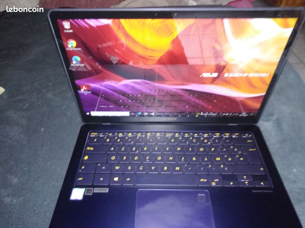 PC Portable Asus Zenbook 14 UX435 I7 – Pour Pièces (état Inconnu)
