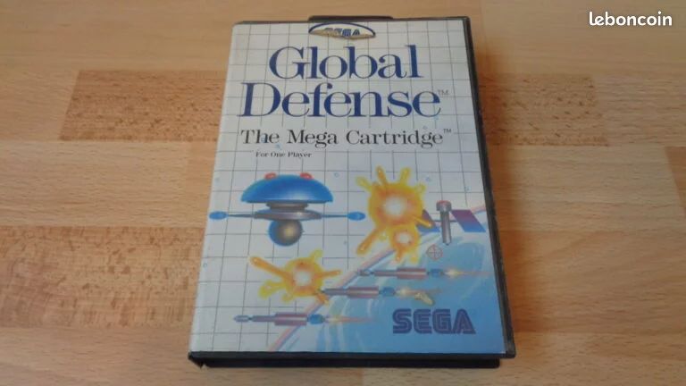 GLOBAL DEFENSE (Master System Game) Sega A - UK