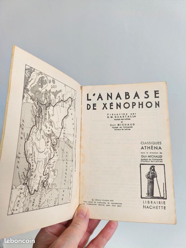 L'Anabase de Xénophon, Guastalla & Michaud 1938 (image 2)