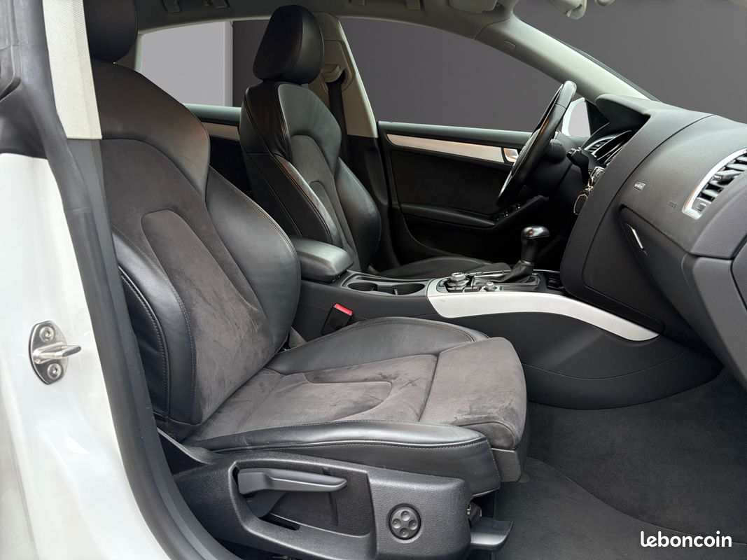 AUDI A5 (2) SPORTBACK 2.0 TDI 190 S LINE QUATTRO S TRONIC 190Ch Garantie 12 mois TRÉS BON ÉTAT SUIVI AUDI (image 10)