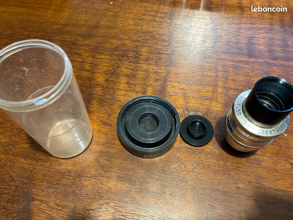 Objectifs Som Berthiot pour camera ERCSAM Camex Reflex 8 (image 2)