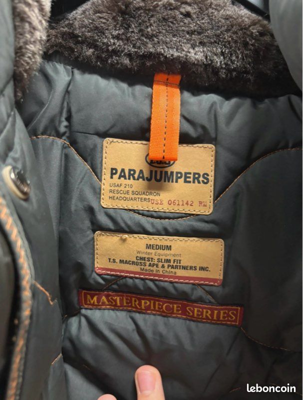 Blouson Pjs Gobi Homme Veste Parajumpers Gobi Homme Vêtements - Main Image