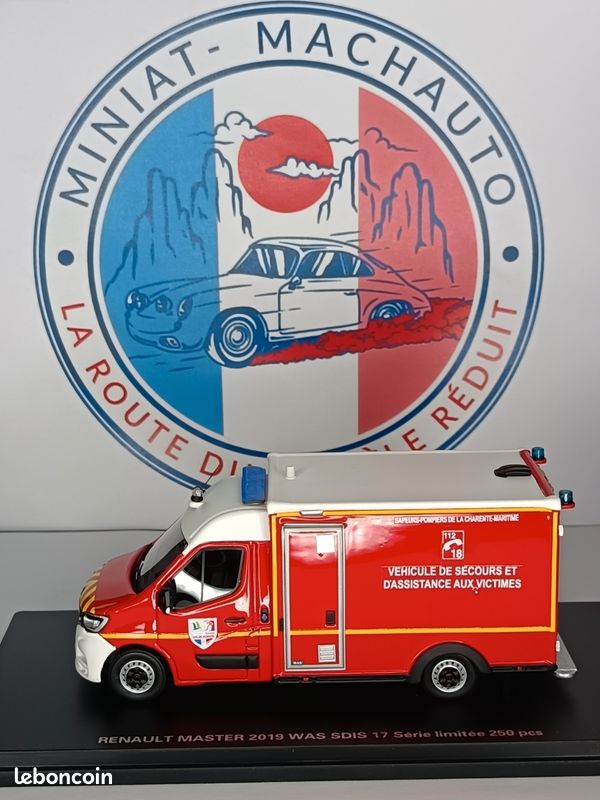 Renault master sdis 17 1/43 Alerte - Collection