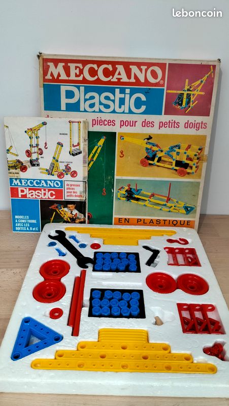 Lot de Pièces MECCANO Années 1950/1960 et Notice