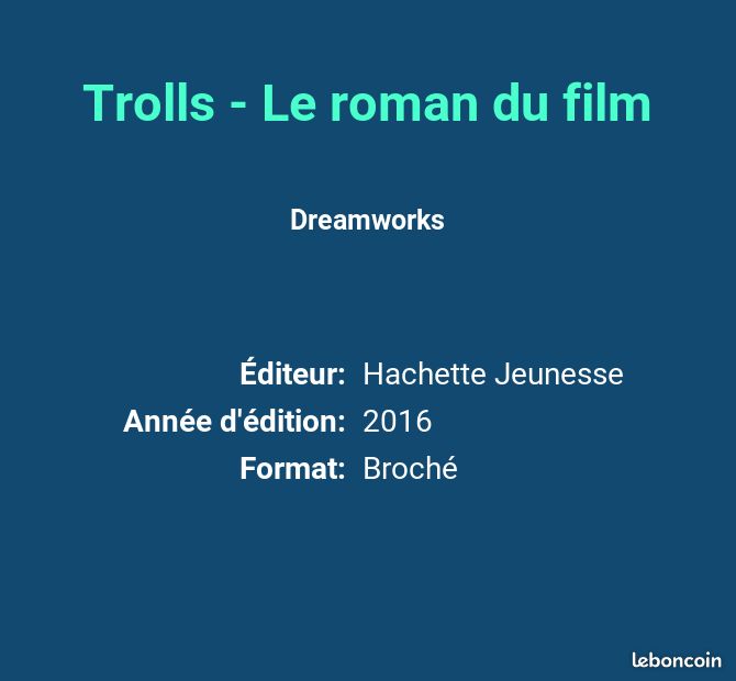 Trolls - Le roman du film - Dreamworks (image 2)