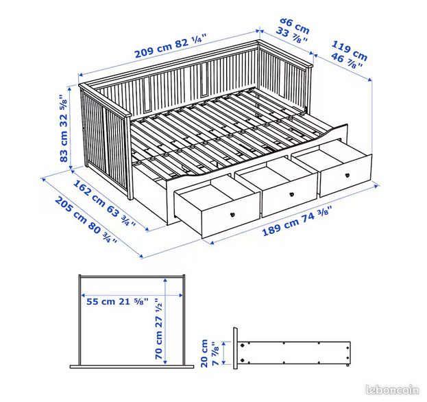 Lit Banquette Hemnes Ikea (image 2)