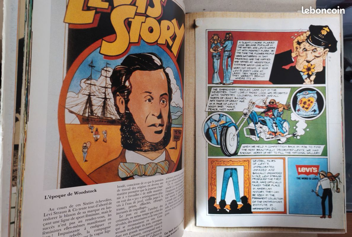 Levi's Story Le Fabuleux Roman Du Jean Levi's Strauss (1990