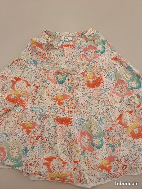 Jupe BONPOINT T.10a très bon état, 100% coton, légère et superbe Vendue 25e achetée 80e (image 1)