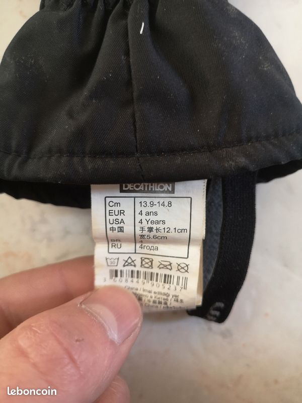 Gants ski enfant 4 ans (image 3)