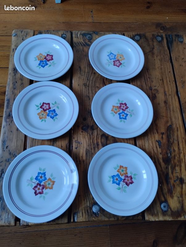 Assiette moulin des loups d'occasion - Arts de la table