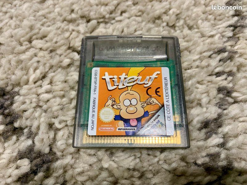 Jeu Titeuf sur Nintendo Game Boy Color (image 1)