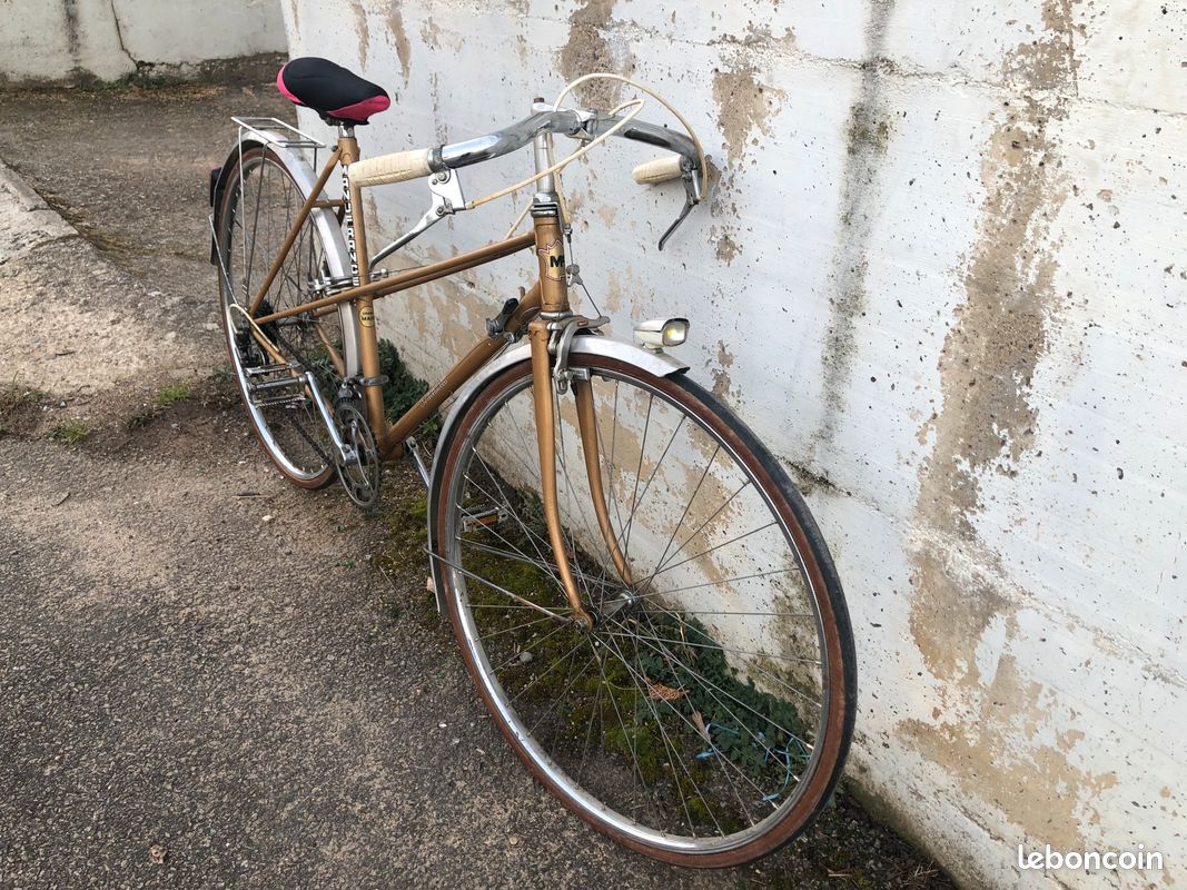 Ancien Pedalier Vélo HIRONDELLE Retro Directe 1930 old Bike Crankset