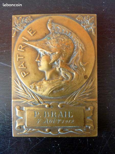 Achat Médaille Arthus Bertrand CLEFS 25mm vermeil
