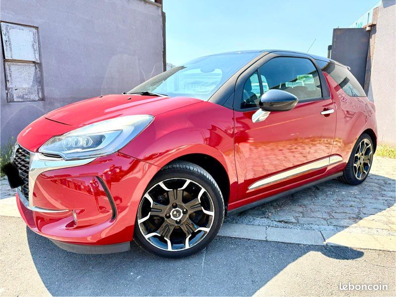 Citroen ds3 1.2ess 110cv sportchic apple carplay , caméra , phare lazer , clim , régulateur etc… (image 1)