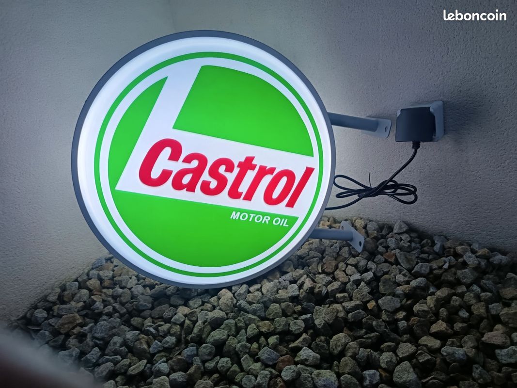 Enseigne lumineuse castrol (image 1)