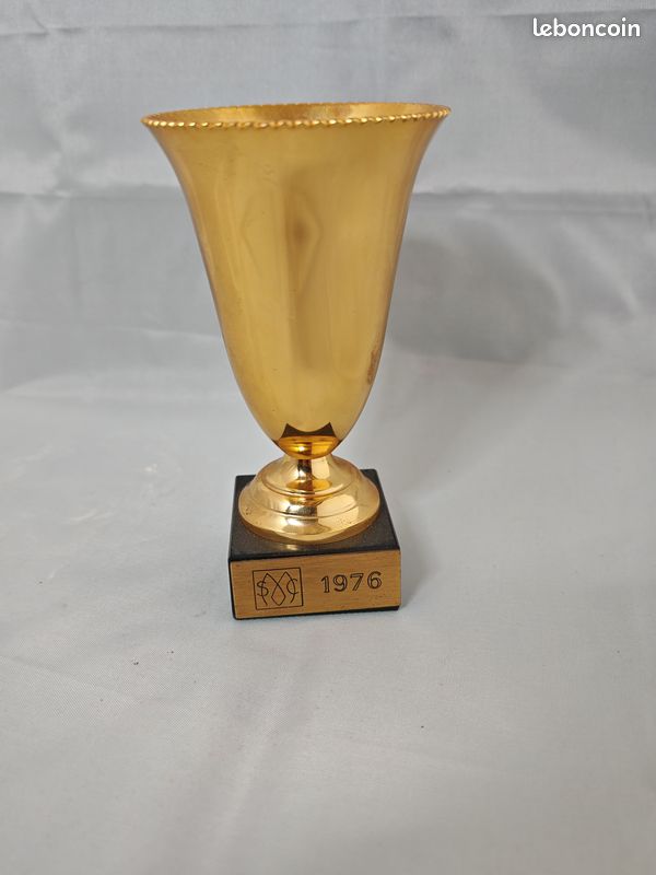 Trophée De Foot Original – AS Orly – Équipe De L'Orne – 1976 – Vintage Sport