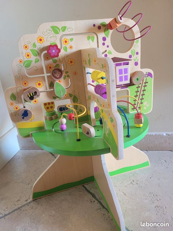 Table d'activités Bébé en bois (image 1)