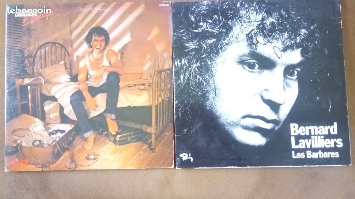 Bernard LAVILLIERS - 2 vinyles 33 T (image 1)