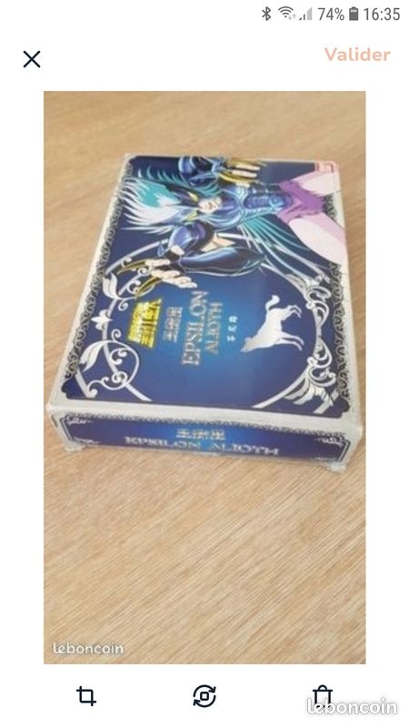Epsilon chevalier du zodiaque saint seiya loose 100% complet