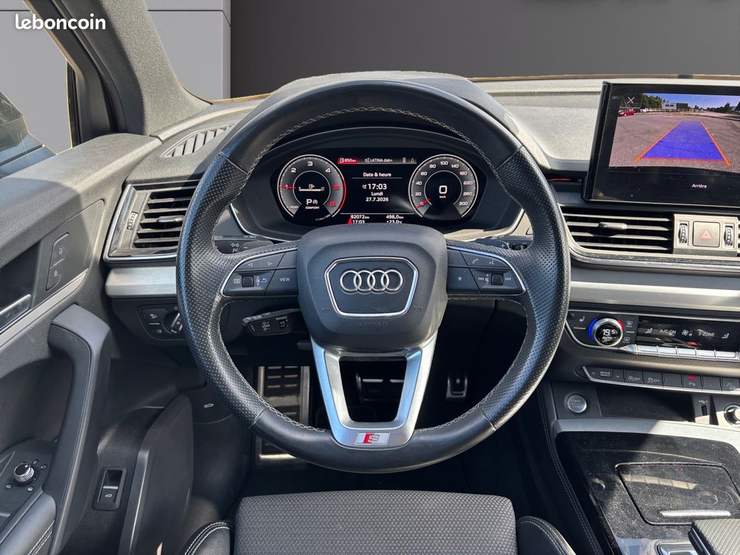 AUDI Q5 SPORTBACK 40 TDI 204 QUATTRO S LINE S TRONIC 204Ch Garantie 12 mois - Suivi Audi - Caméra de recul - ACC - Sièges Massant (image 13)