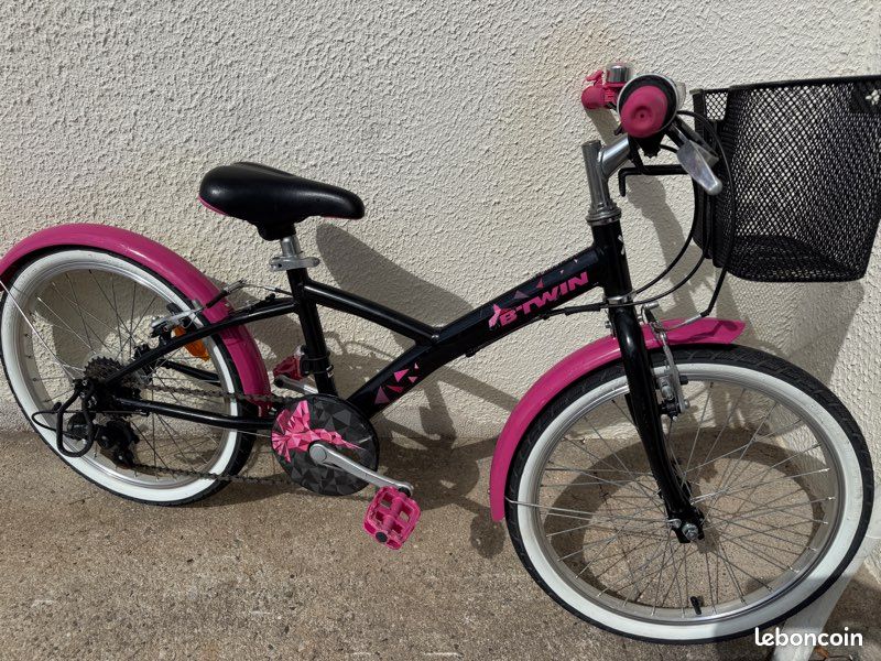 Vélo fille 6/9 ans b’twin 20 pouces (image 2)