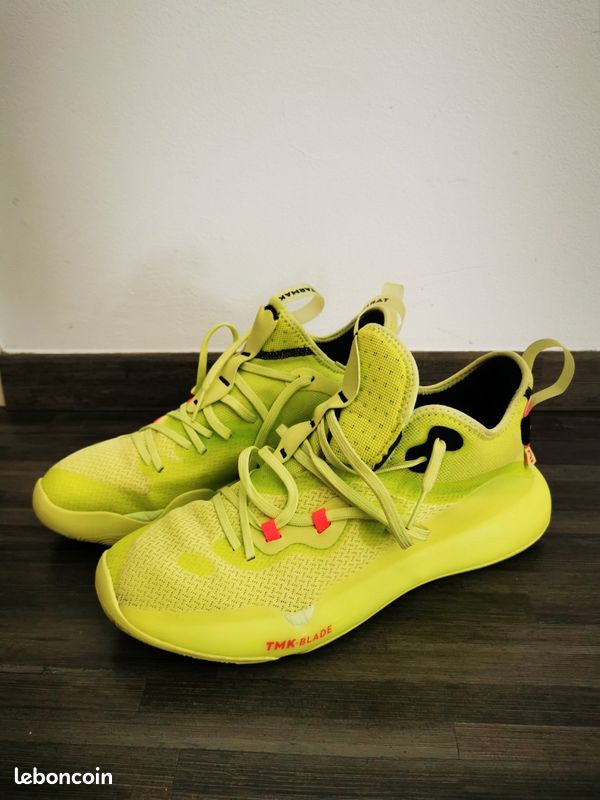 Basket Tarmak fluo jaune Chaussures