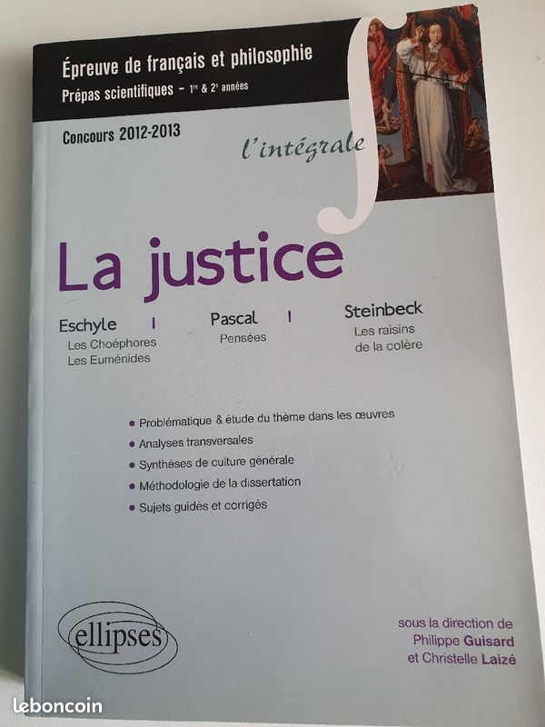 La Justice. Ellipses. Prepas (image 2)