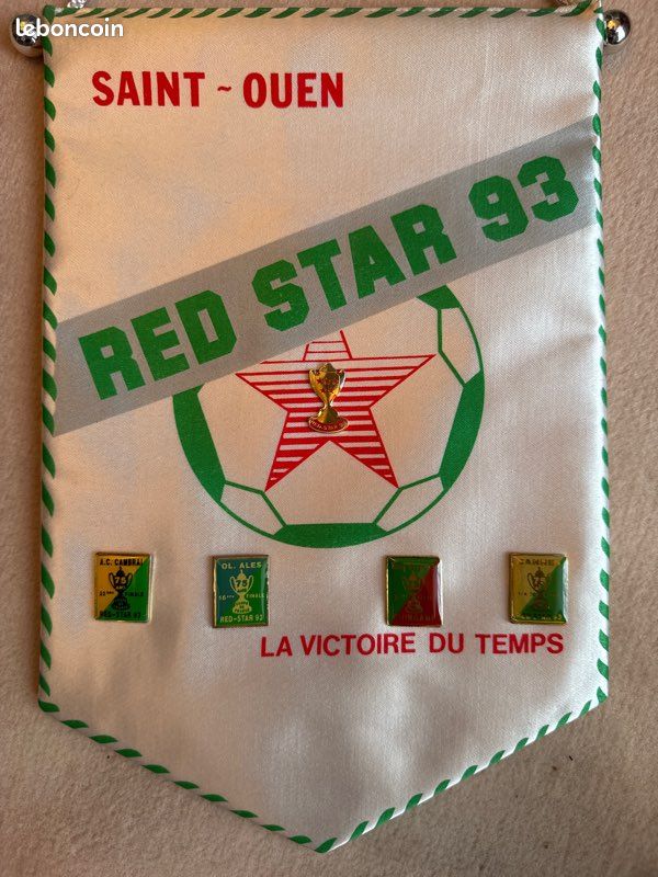 Fanion Vintage Dijon CDF - Pennant Football Club Français - Avant 2000