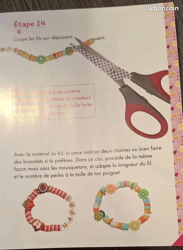 Kit création bracelet - marque deux coq d'or (image 3)
